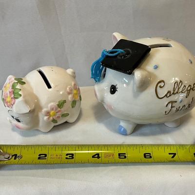 Ceramic piggy banks, College fund, Lefion