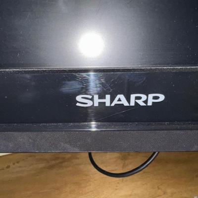 SHARP 42" TV AND BLUE RAY DISC PLAYER