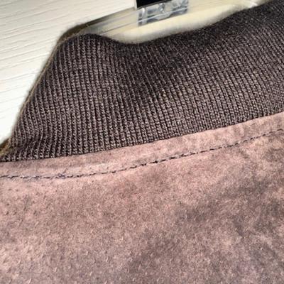 BROWN LEATHER JACKET XL