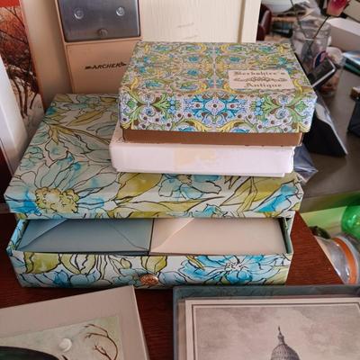 STATIONERY, NOTE CARDS, FLASHLIGHTS, STAPLER, PENCIL SHARPENER AND MORE