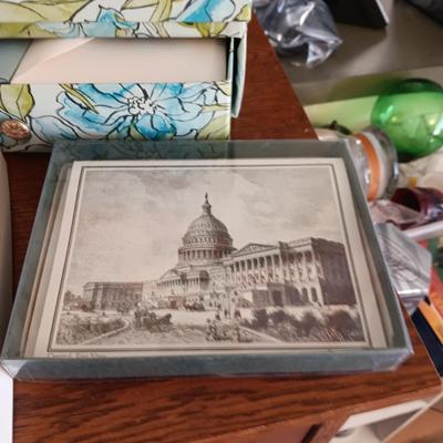 STATIONERY, NOTE CARDS, FLASHLIGHTS, STAPLER, PENCIL SHARPENER AND MORE