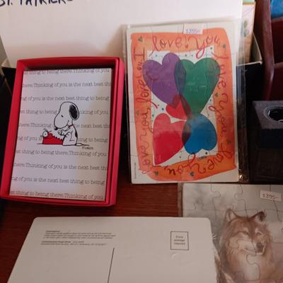 GREETING & NOTE CARDS, PENS/PENCILS, DESK ORGANIZER, STACKING BOXES AND MORE