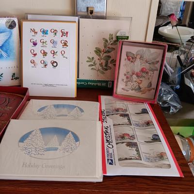 LARGE ASSORTMENT OF CHRISTMAS CARDS AND EXTRA ENVELOPES