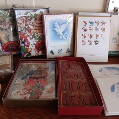 LARGE ASSORTMENT OF CHRISTMAS CARDS AND EXTRA ENVELOPES