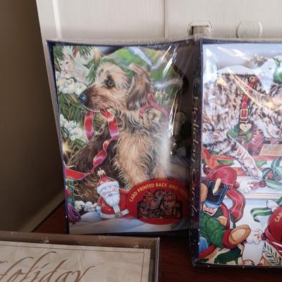 LARGE ASSORTMENT OF CHRISTMAS CARDS AND EXTRA ENVELOPES