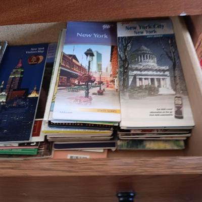 MANY, MANY ROAD MAPS AND VISITOR INFORMATION