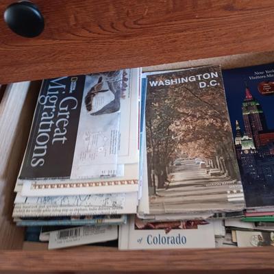 MANY, MANY ROAD MAPS AND VISITOR INFORMATION