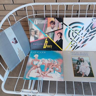 A COLLECTION OF VINYL RECORD ALBUMS (1)