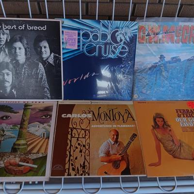 A COLLECTION OF VINYL RECORD ALBUMS (3)