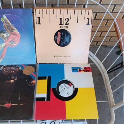 A COLLECTION OF VINYL RECORD ALBUMS (3)