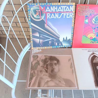 A COLLECTION OF VINYL RECORD ALBUMS (4)