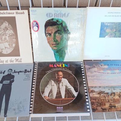 A COLLECTION OF VINYL RECORD ALBUMS (5)