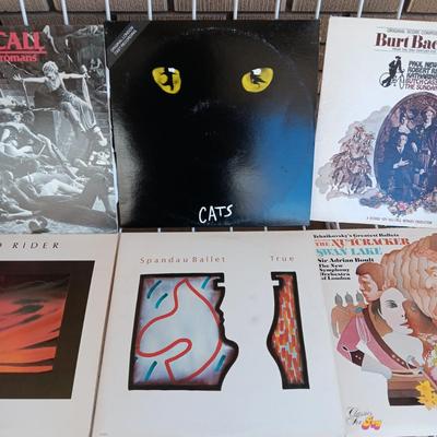 A COLLECTION OF VINYL RECORD ALBUMS (6)