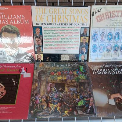 A COLLECTION OF VINYL RECORD ALBUMS (7)