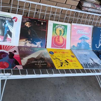 A COLLECTION OF VINYL RECORD ALBUMS (8)