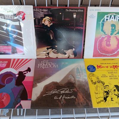 A COLLECTION OF VINYL RECORD ALBUMS (8)