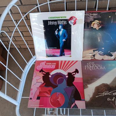 A COLLECTION OF VINYL RECORD ALBUMS (8)