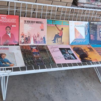 A COLLECTION OF VINYL RECORD ALBUMS (9)