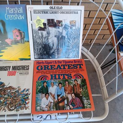 A COLLECTION OF VINYL RECORD ALBUMS (10)