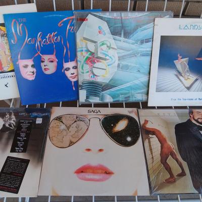 A COLLECTION OF VINYL RECORD ALBUMS (10)