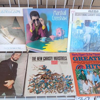 A COLLECTION OF VINYL RECORD ALBUMS (10)