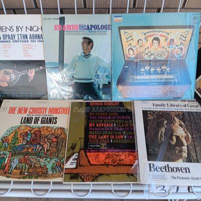 A COLLECTION OF VINYL RECORD ALBUMS (11)