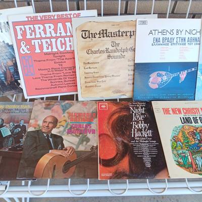 A COLLECTION OF VINYL RECORD ALBUMS (11)