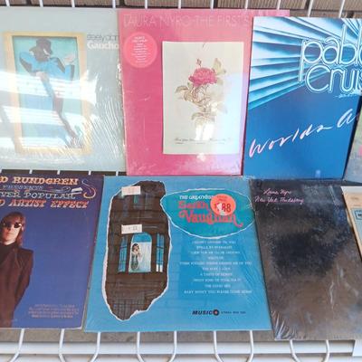 A COLLECTION OF VINYL RECORD ALBUMS (12)