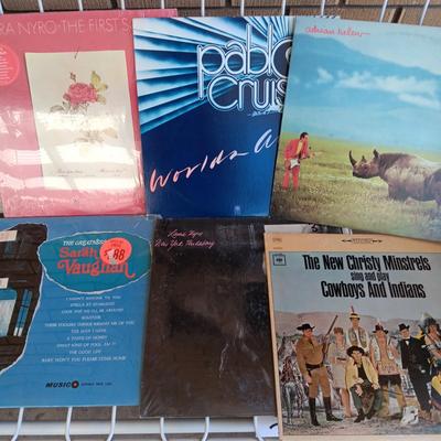 A COLLECTION OF VINYL RECORD ALBUMS (12)