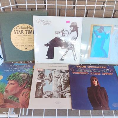 A COLLECTION OF VINYL RECORD ALBUMS (12)
