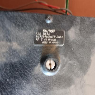 OLD SCHOOL AUTO 8-TRACK PLAYER, AM RADIO AND 2 SETS OF SPEAKERS