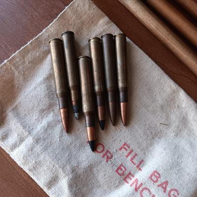 DIAMOND STUDDED CORE SAMPLE DRILLING BIT, RIFLE CLEANING ROD, DUCK CALL, HORN AND MORE