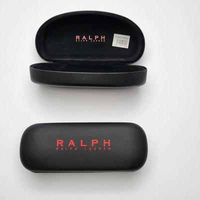 Two Ralph Lauren Clamshell Hard Cases For Glasses