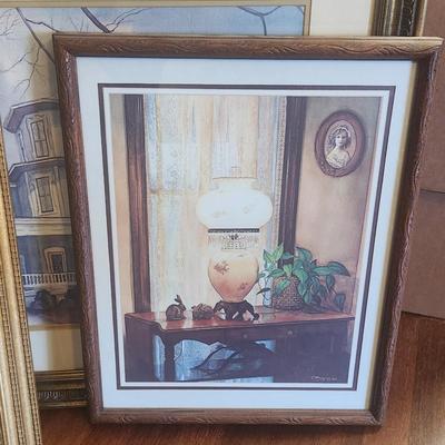 Matted And Framed Print