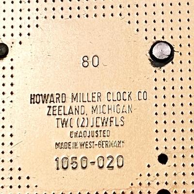 HOWARD MILLER ~ Three Way Chime Westminster Mantle Clock