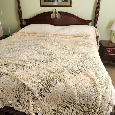 Crochet King Size Bed Cover 2