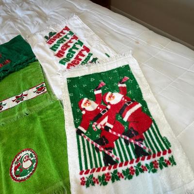 Christmas towels