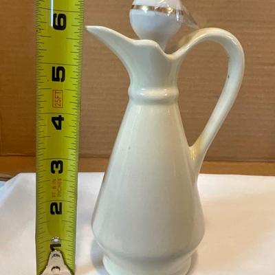 Vintage Lusterware pitcher w/stopper