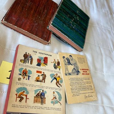 Vintage kids books on sports