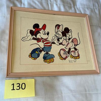Mickey & Minnie Print