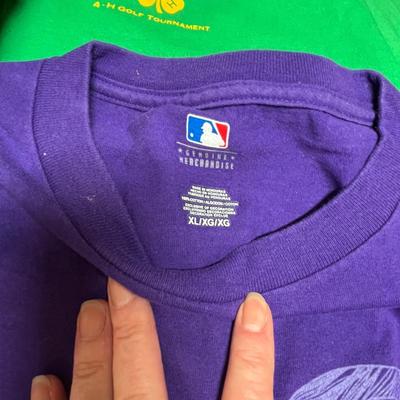 Lot of Rockies & University shirts