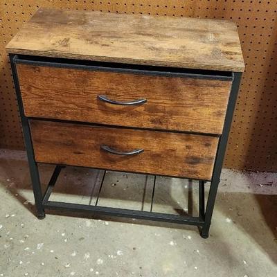 Modern End Table With Draws 25