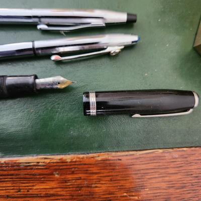 Vintage Cross Ink Pens pencils Westinghouse Logo New Jersey Bell Ruler