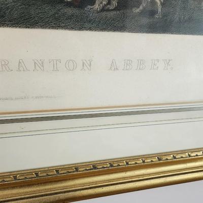 The Shooting Party Ranton Abbey Francis Grant A.R.A. Engraved by W.H. Simmons