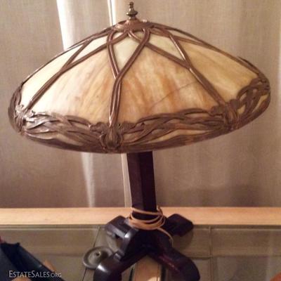 Vintage Tiffany Like Lamp