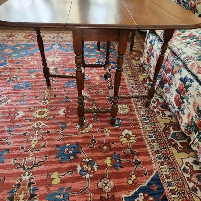 Vintage Dropleaf Gate-leg Table 32" x14 32"x 42"