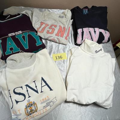 Navy shirts