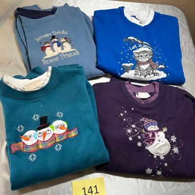 Lot of Christmas shirts