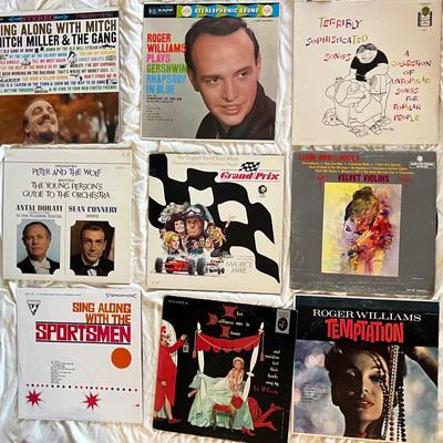 Lot 27 albums, includes 1 cheesecake