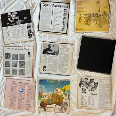 Lot of albums, country, gospel, Americana